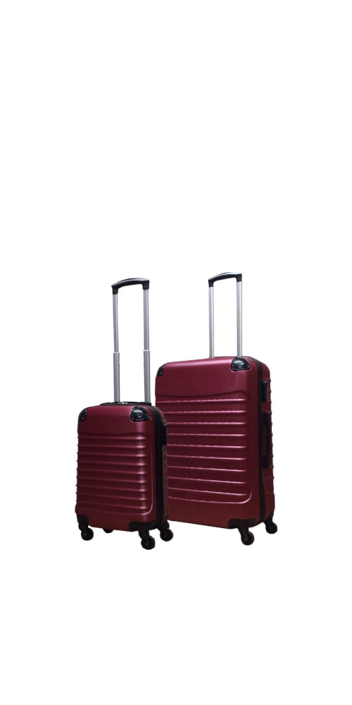 Unisex 2-Piece Hard Case Luggage Set for Travel