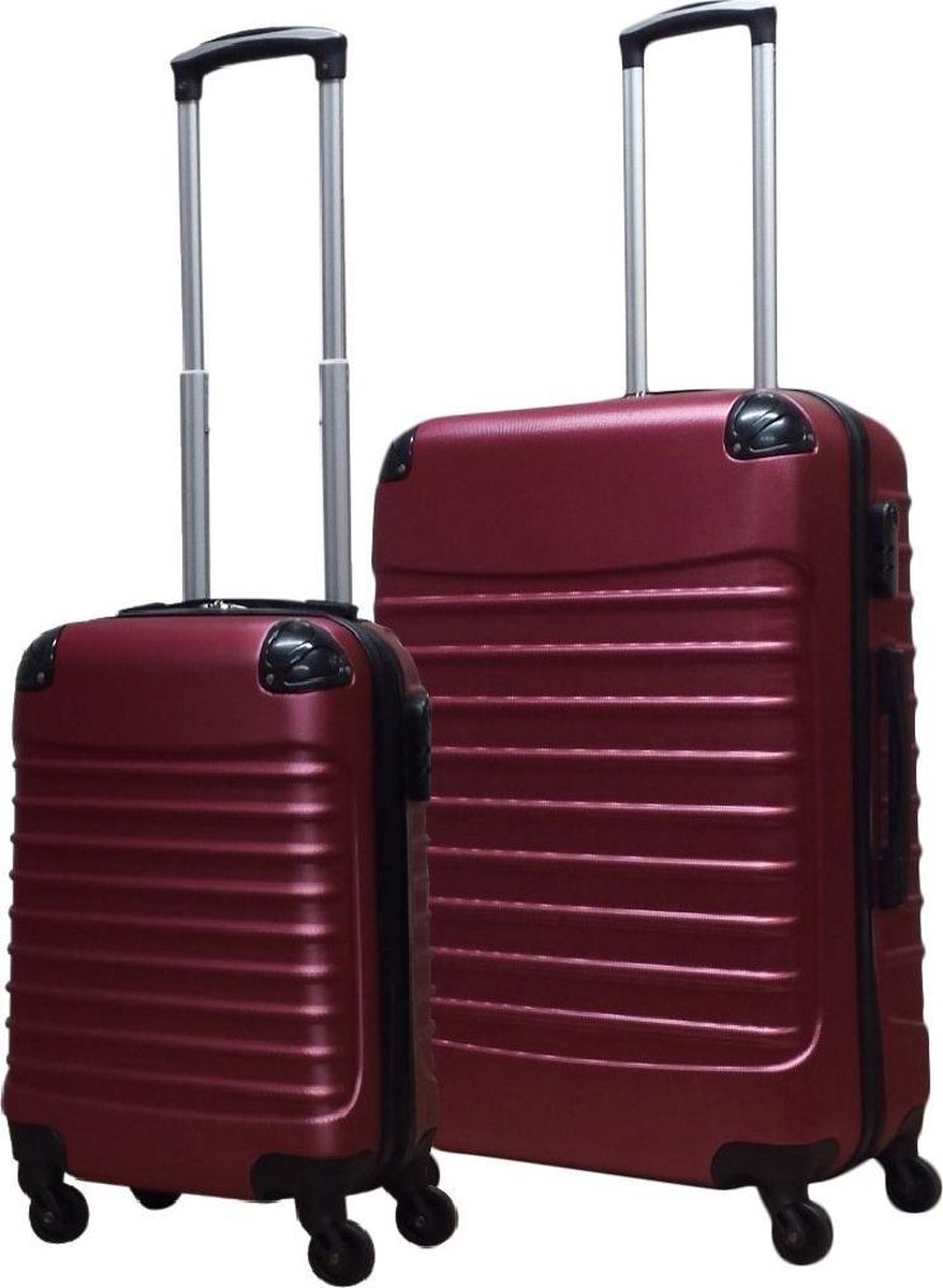 Unisex 2-Piece Hard Case Luggage Set for Travel
