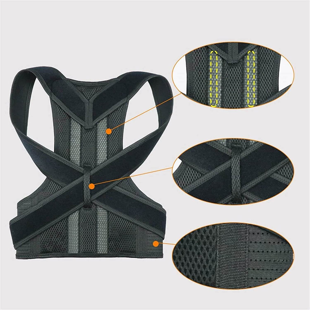 Unisex Back Posture Corrector Alignment Vest Support