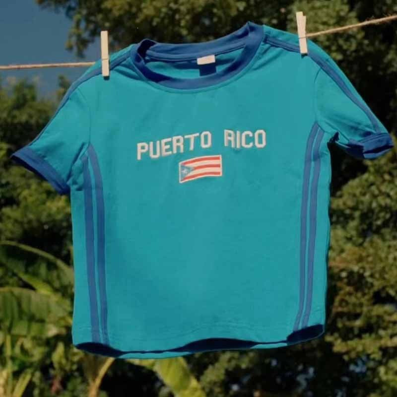 Unisex Fitted Retro Sporty Short Sleeve T-Shirt with Flag Motif