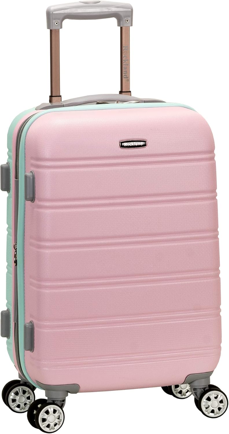 Unisex Lightweight Hard Shell Expandable Carry-On Luggage