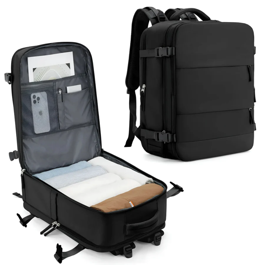 Unisex Spacious Hand Luggage Suitcase for Effortless Travel