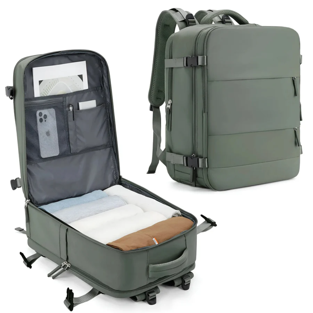 Unisex Spacious Hand Luggage Suitcase for Effortless Travel