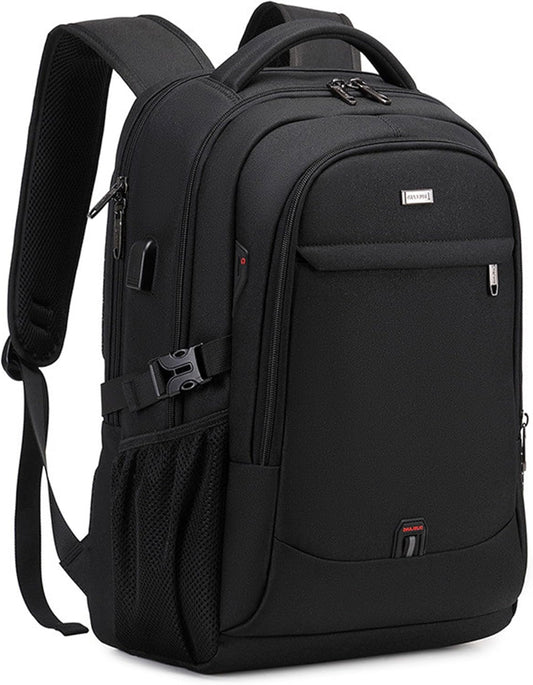 Unisex Water-Resistant Laptop Travel Backpack with Smart Organisation