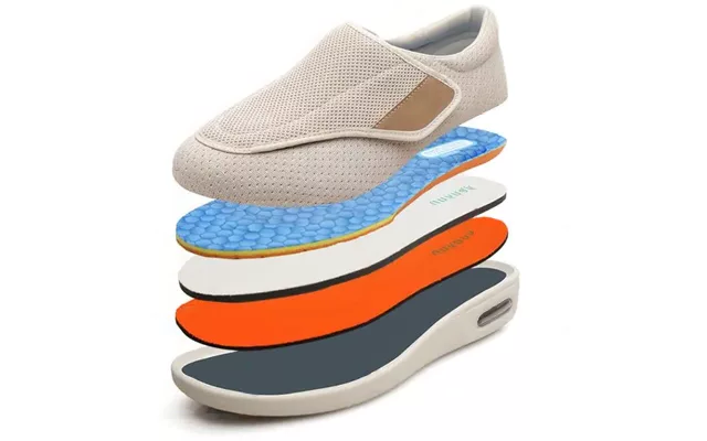 Unisex Wide-Fit Diabetic Shoes for Swollen Feet