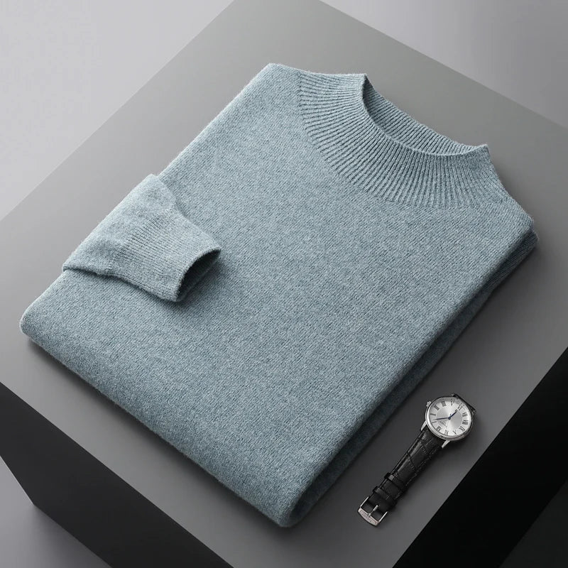 Image of Vincent | Men's Mock Neck Sweater