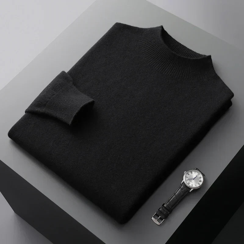 Image of Vincent | Men's Mock Neck Sweater