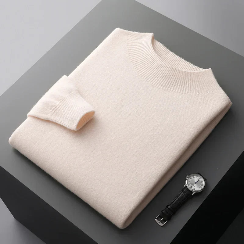 Image of Vincent | Men's Mock Neck Sweater