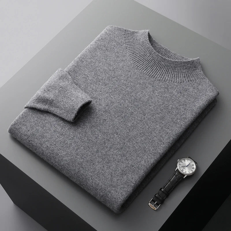 Image of Vincent | Men's Mock Neck Sweater
