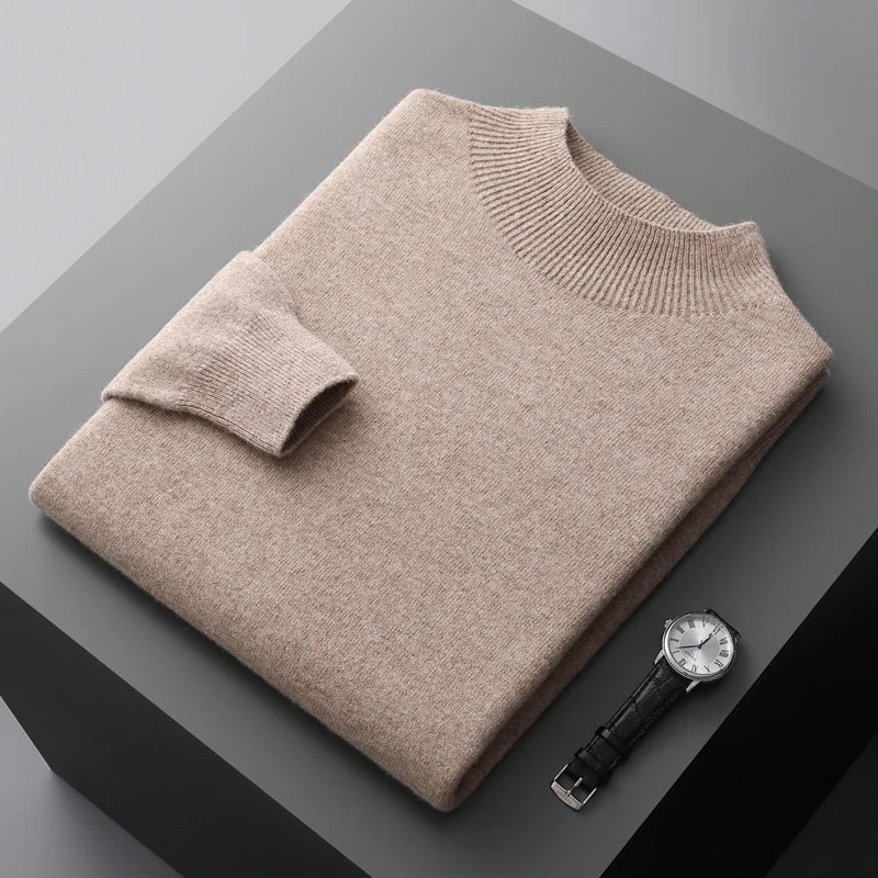 Image of Vincent | Men's Mock Neck Sweater