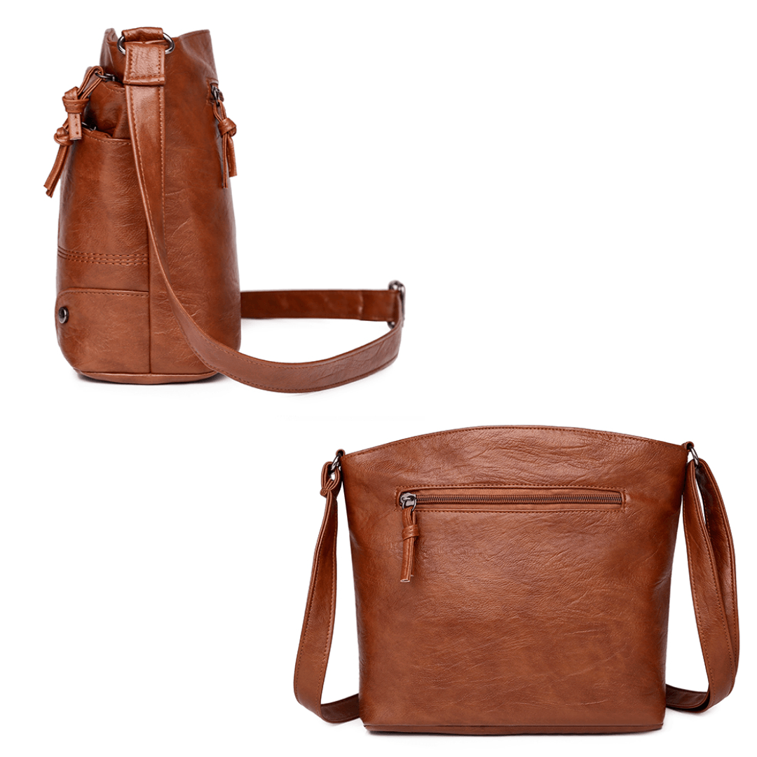 Vintage Leather Shoulder Bag