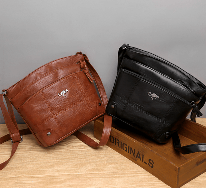 Vintage Leather Shoulder Bag