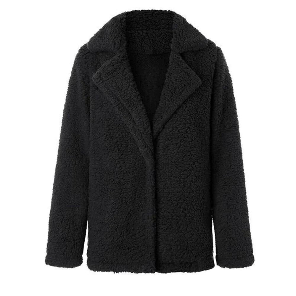 Image of Virginia | Women's Relaxed Fit Teddy Jacket