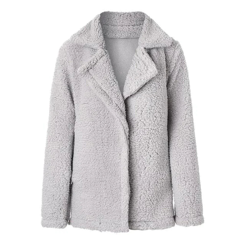 Image of Virginia | Women's Relaxed Fit Teddy Jacket