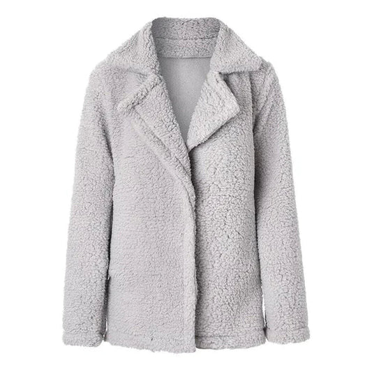 Image of Virginia | Women's Relaxed Fit Teddy Jacket
