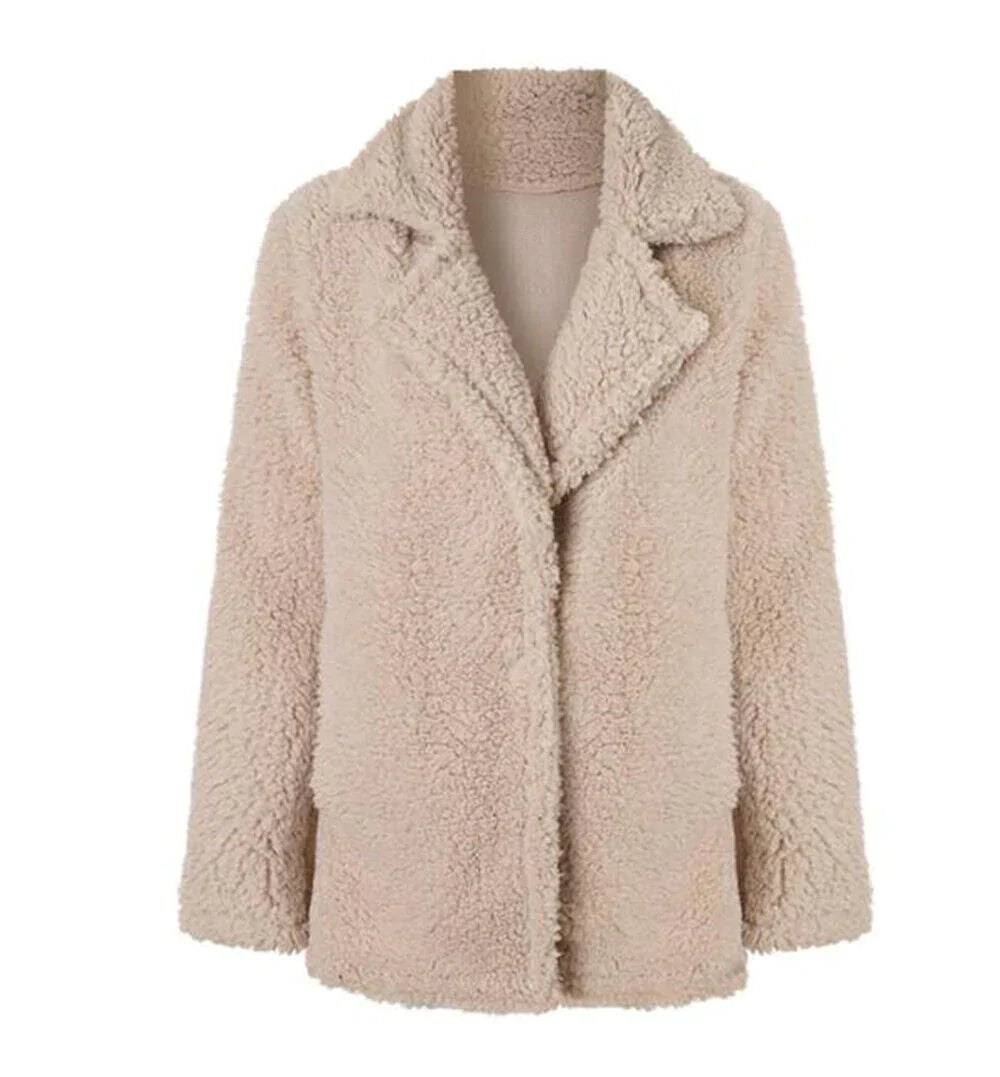 Image of Virginia | Women's Relaxed Fit Teddy Jacket