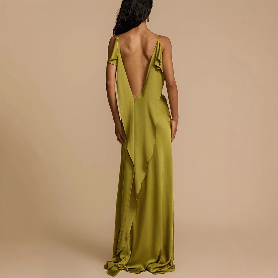 Image of Virginia | Women's Spaghetti Strap Maxi Dress