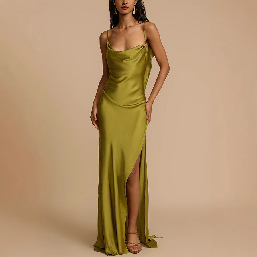 Image of Virginia | Women's Spaghetti Strap Maxi Dress