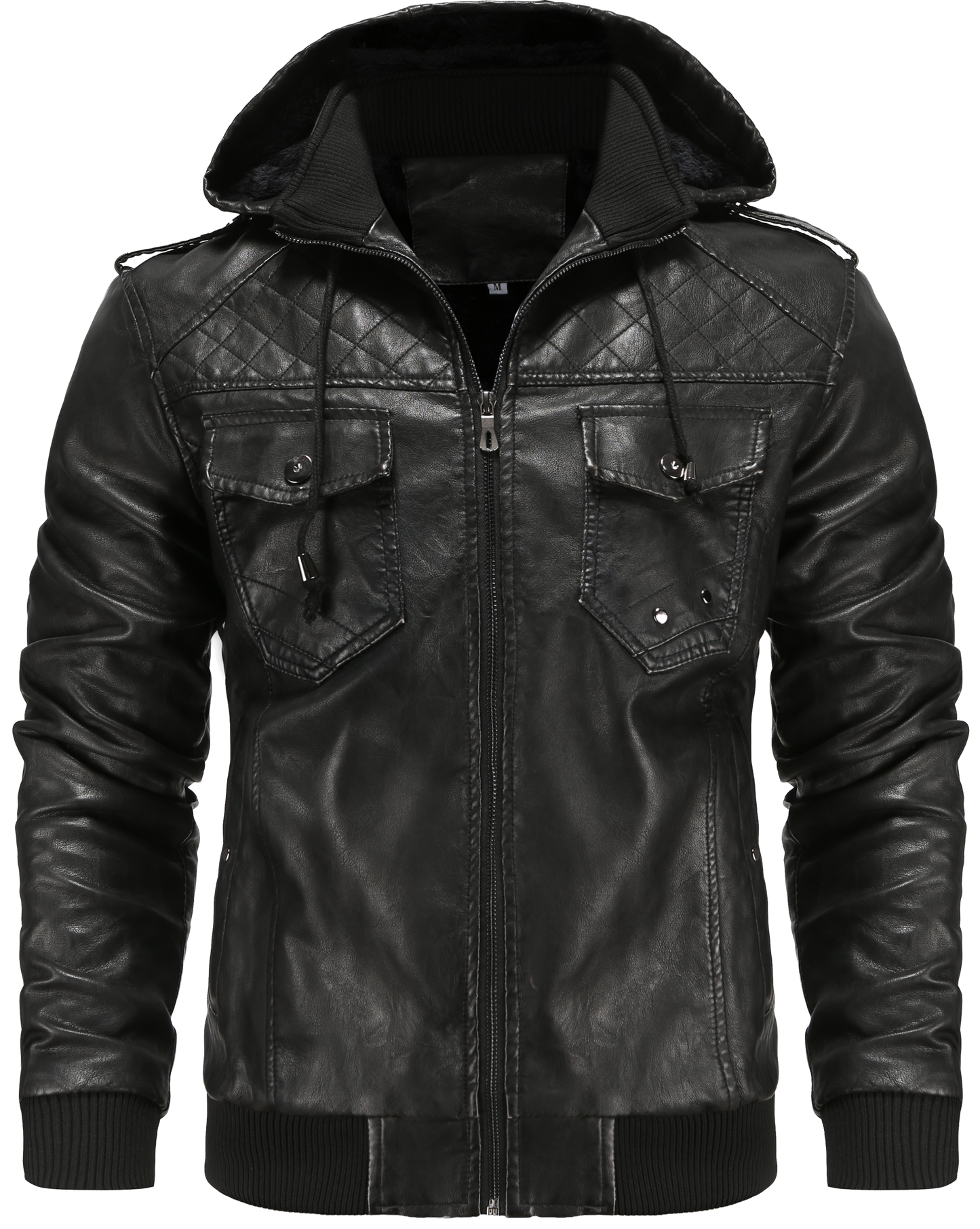 Image of Wade | Men's Hooded Bomber Jacket