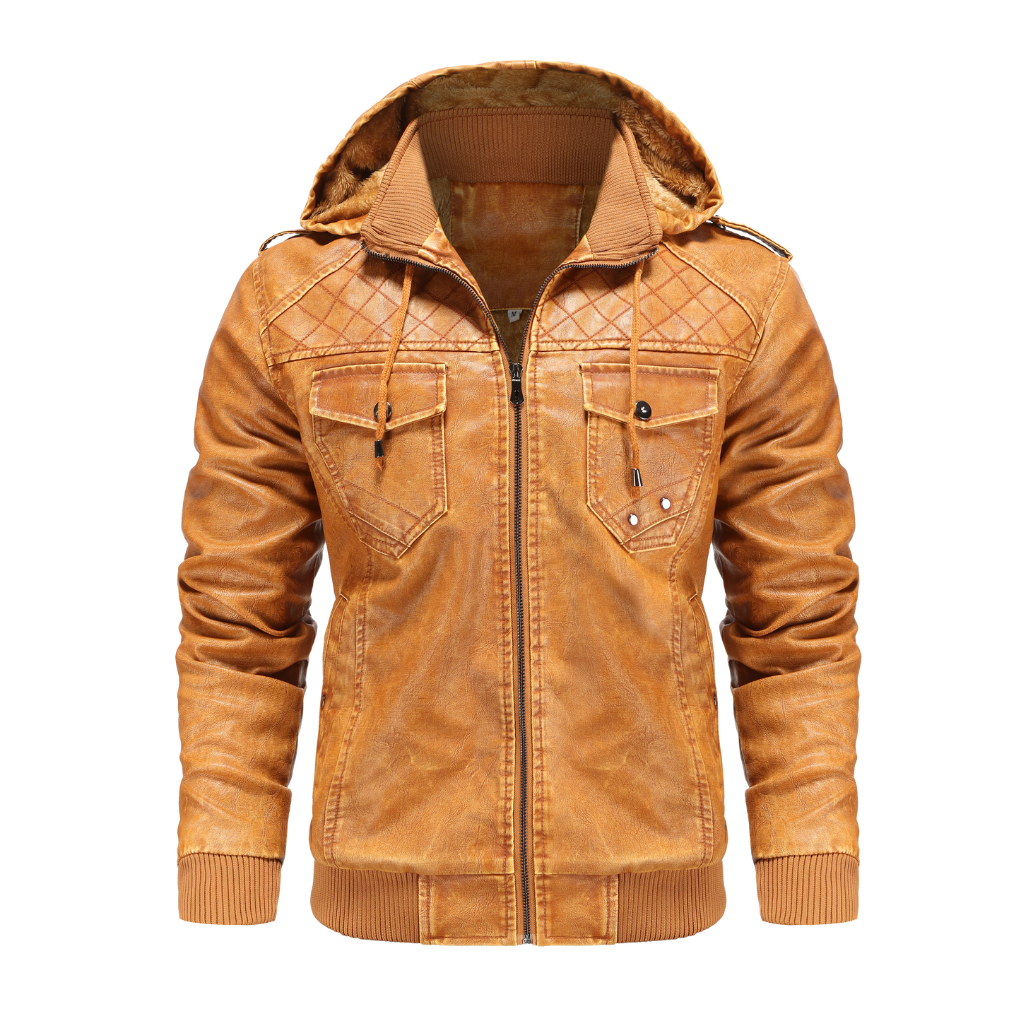 Image of Wade | Men's Hooded Bomber Jacket
