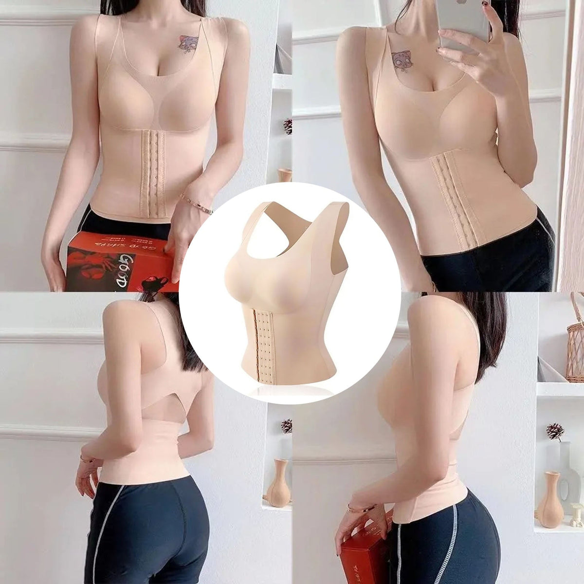 Waist Trainer Shapewear Tops