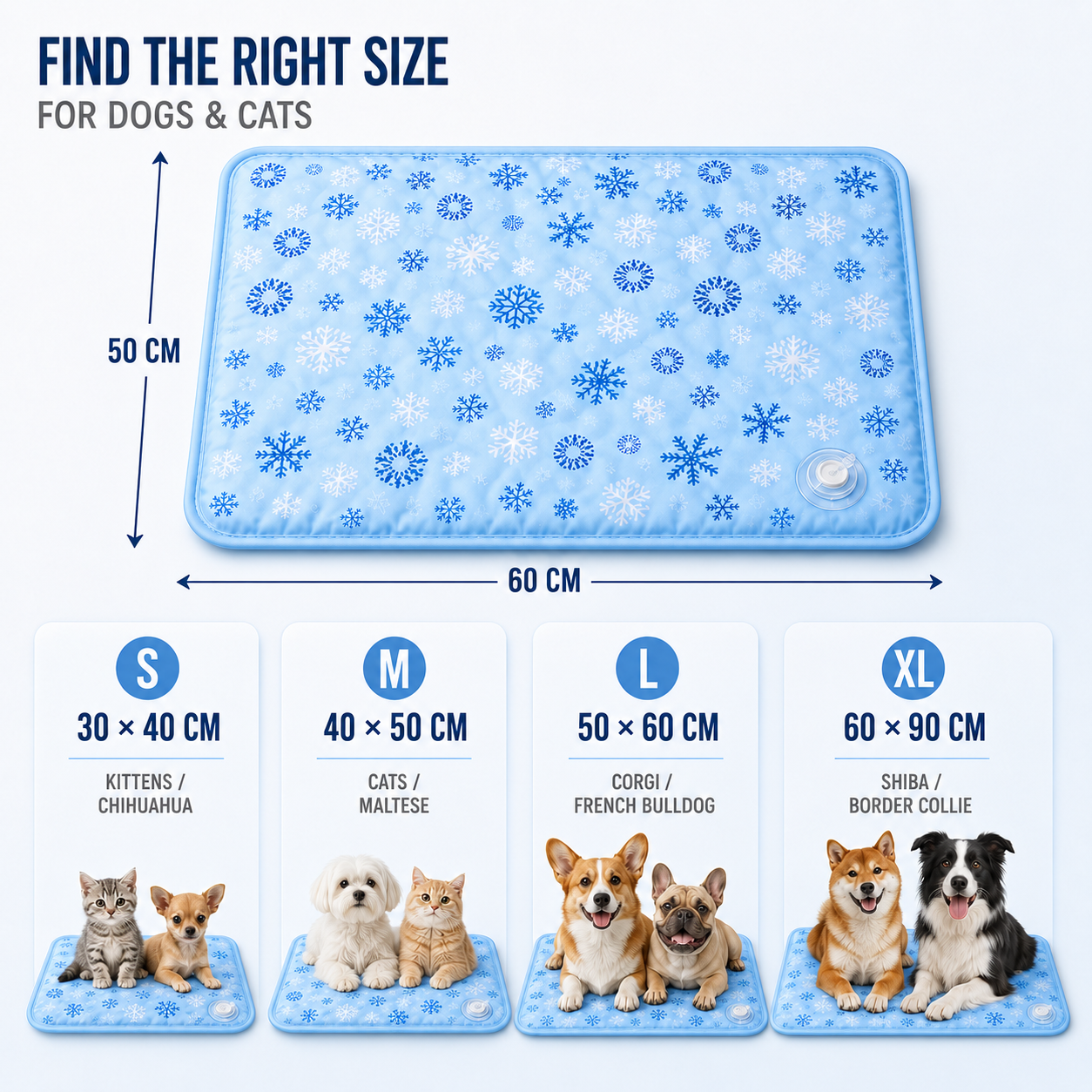 Water-Filled Pet Cooling Mat