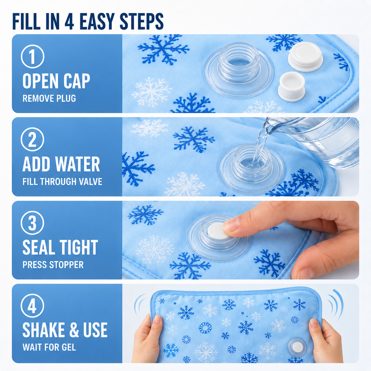 Water-Filled Pet Cooling Mat
