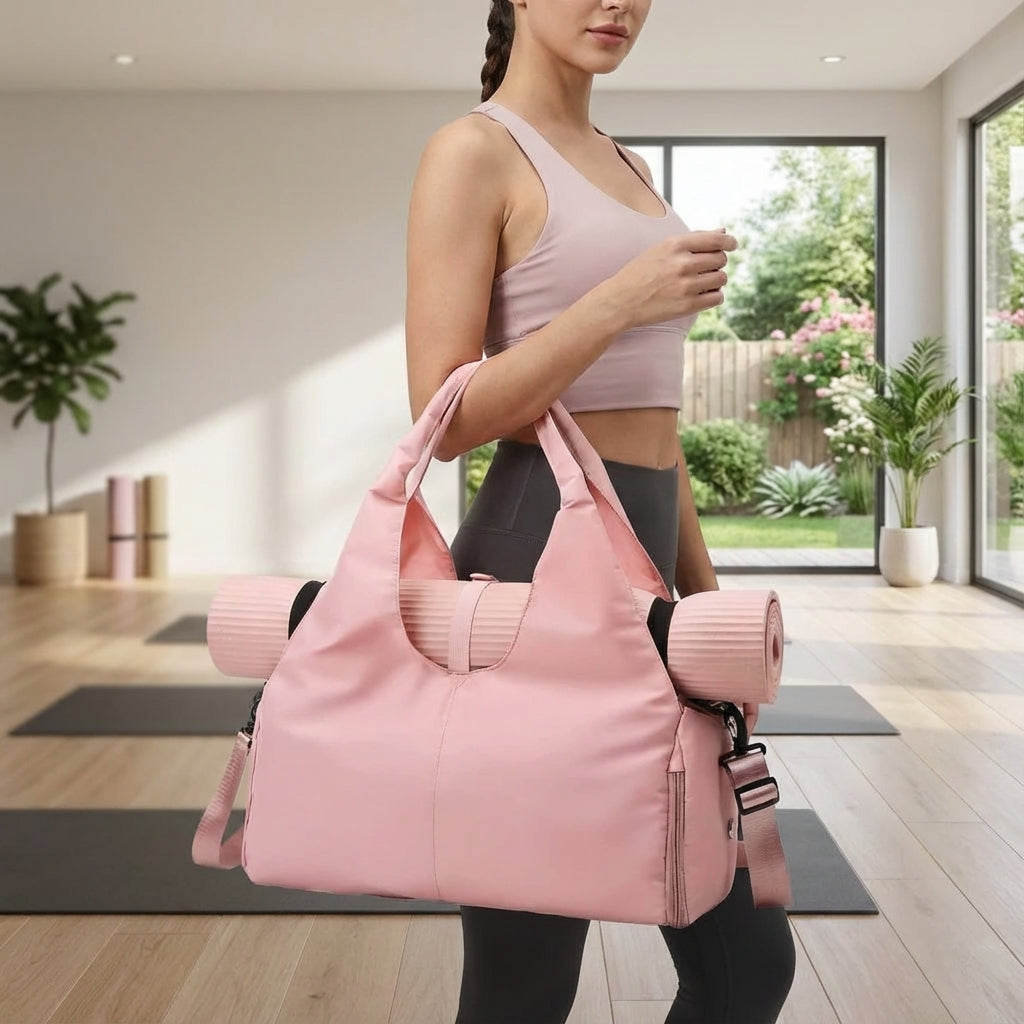 Water-Repellent Yoga Duffel Bag