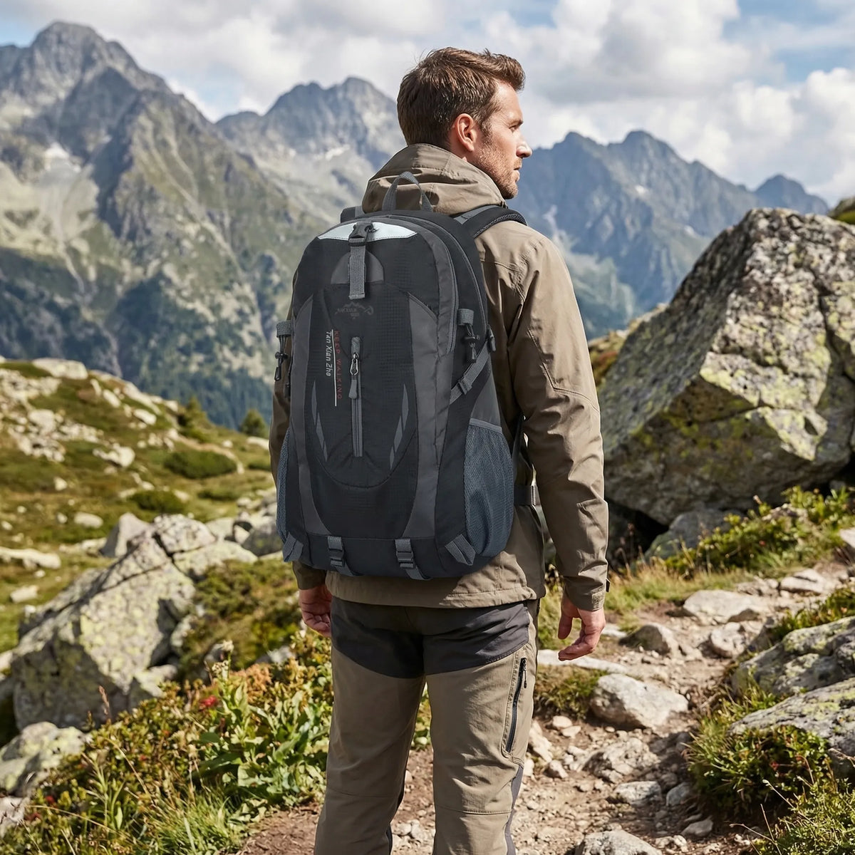 Water-resistant 50 L Hiking Backpack