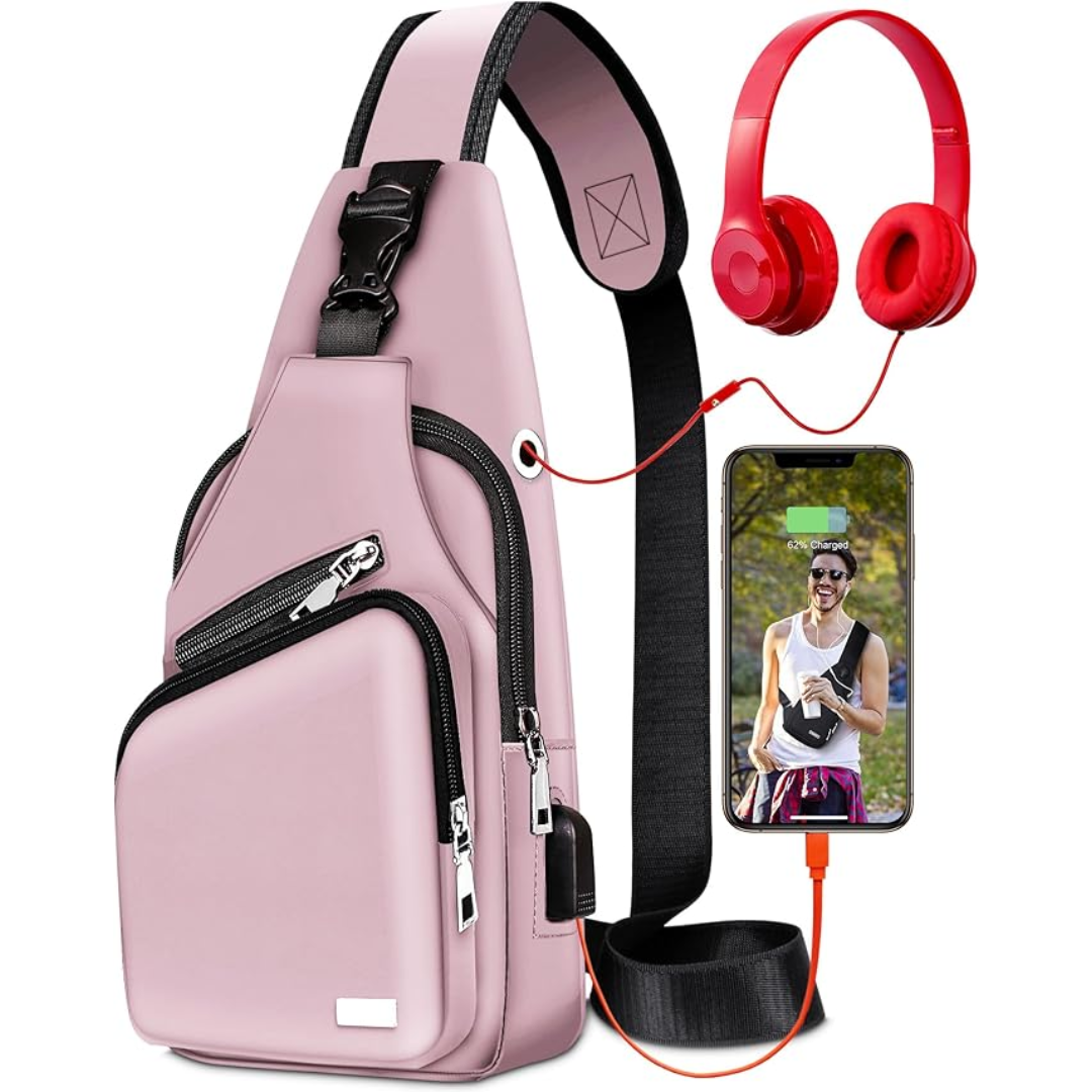 Waterproof Multifunctional Sling Bag for Travel and Outdoors