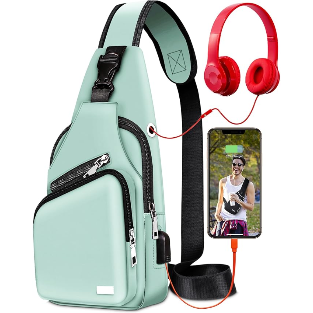 Waterproof Multifunctional Sling Bag for Travel and Outdoors
