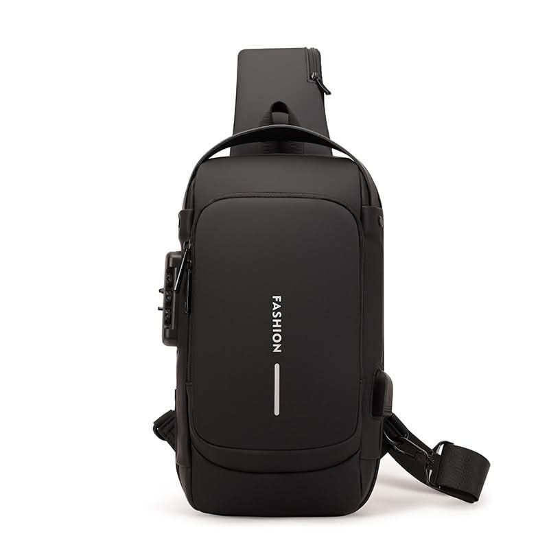 Waterproof Shoulder Travel Bag with USB Port