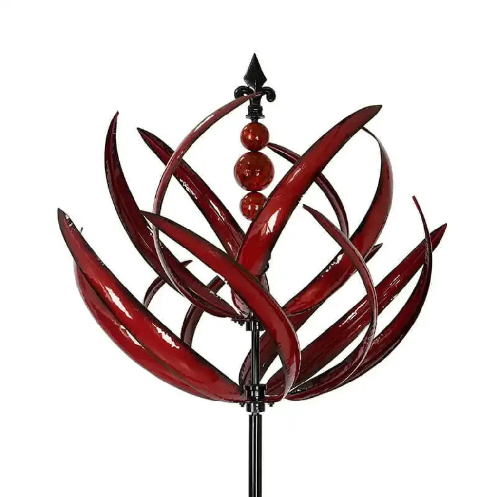 Wind-Driven Kinetic Art Sculpture
