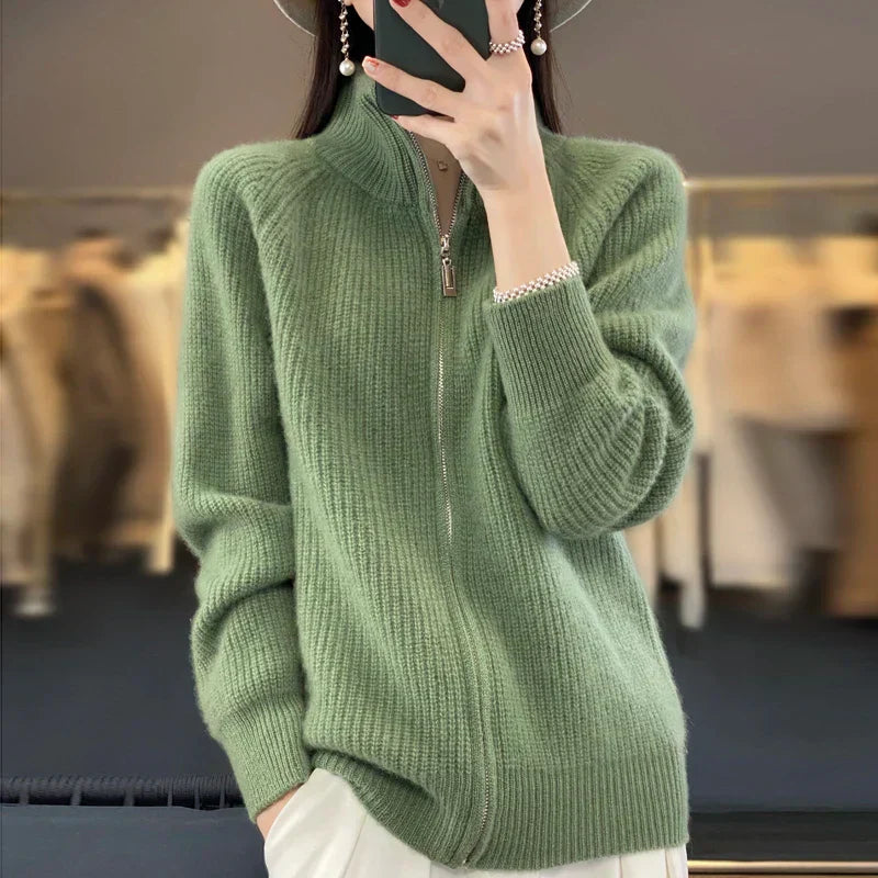 Image of Winnie | Women's Zip-Up Casual Jacket