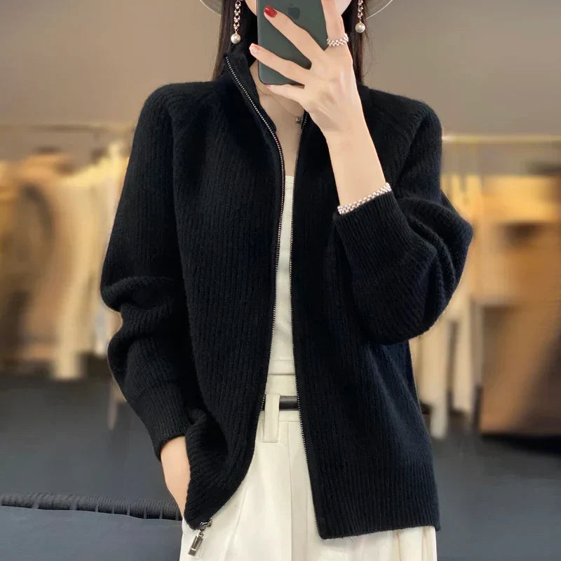 Image of Winnie | Women's Zip-Up Casual Jacket