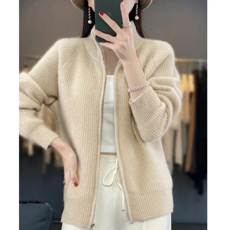 Image of Winnie | Women's Zip-Up Casual Jacket