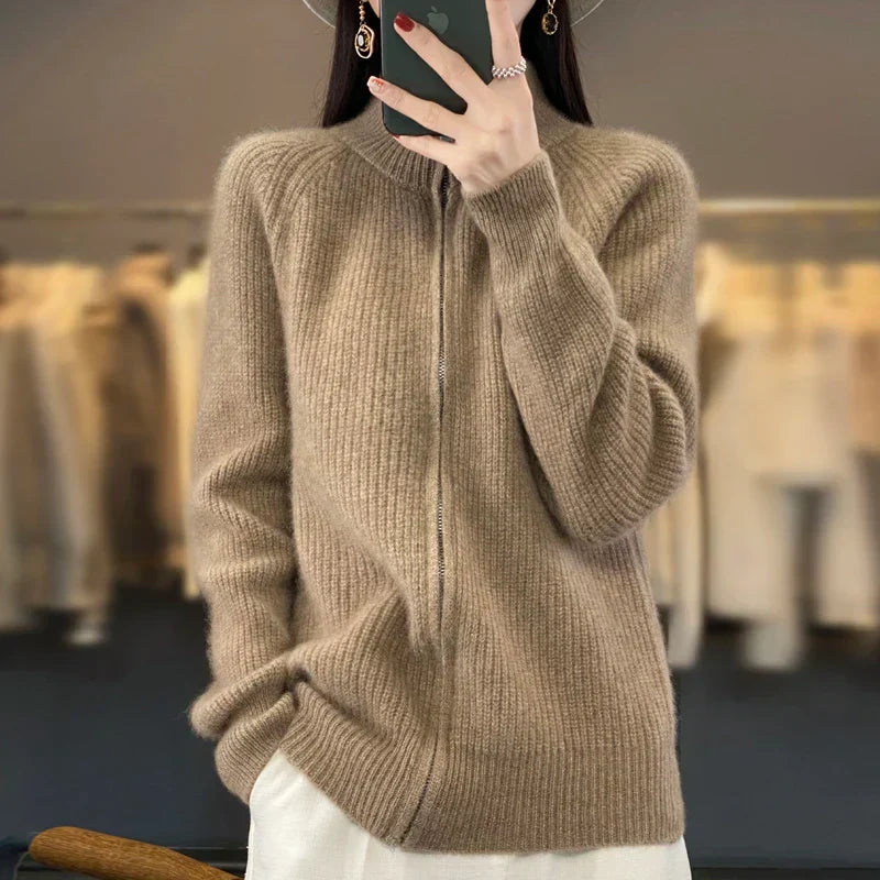 Image of Winnie | Women's Zip-Up Casual Jacket