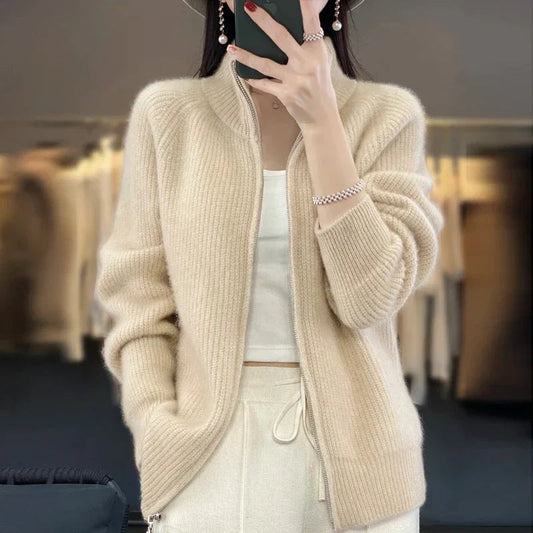 Image of Winnie | Women's Zip-Up Casual Jacket
