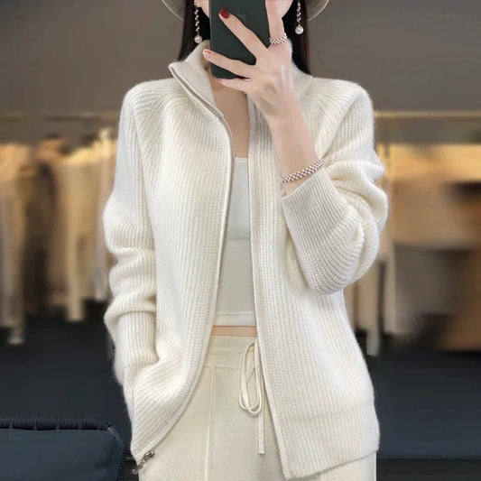Image of Winnie | Women's Zip-Up Casual Jacket