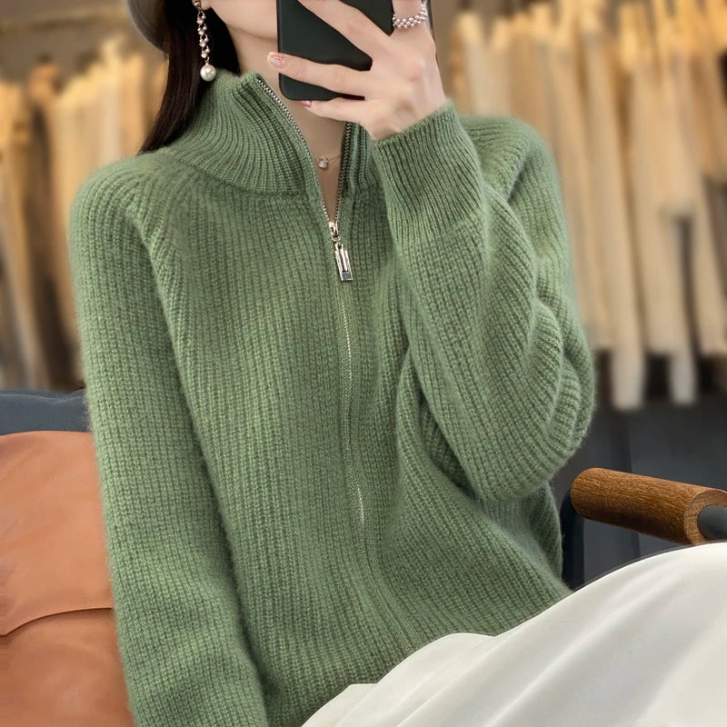 Image of Winnie | Women's Zip-Up Casual Jacket