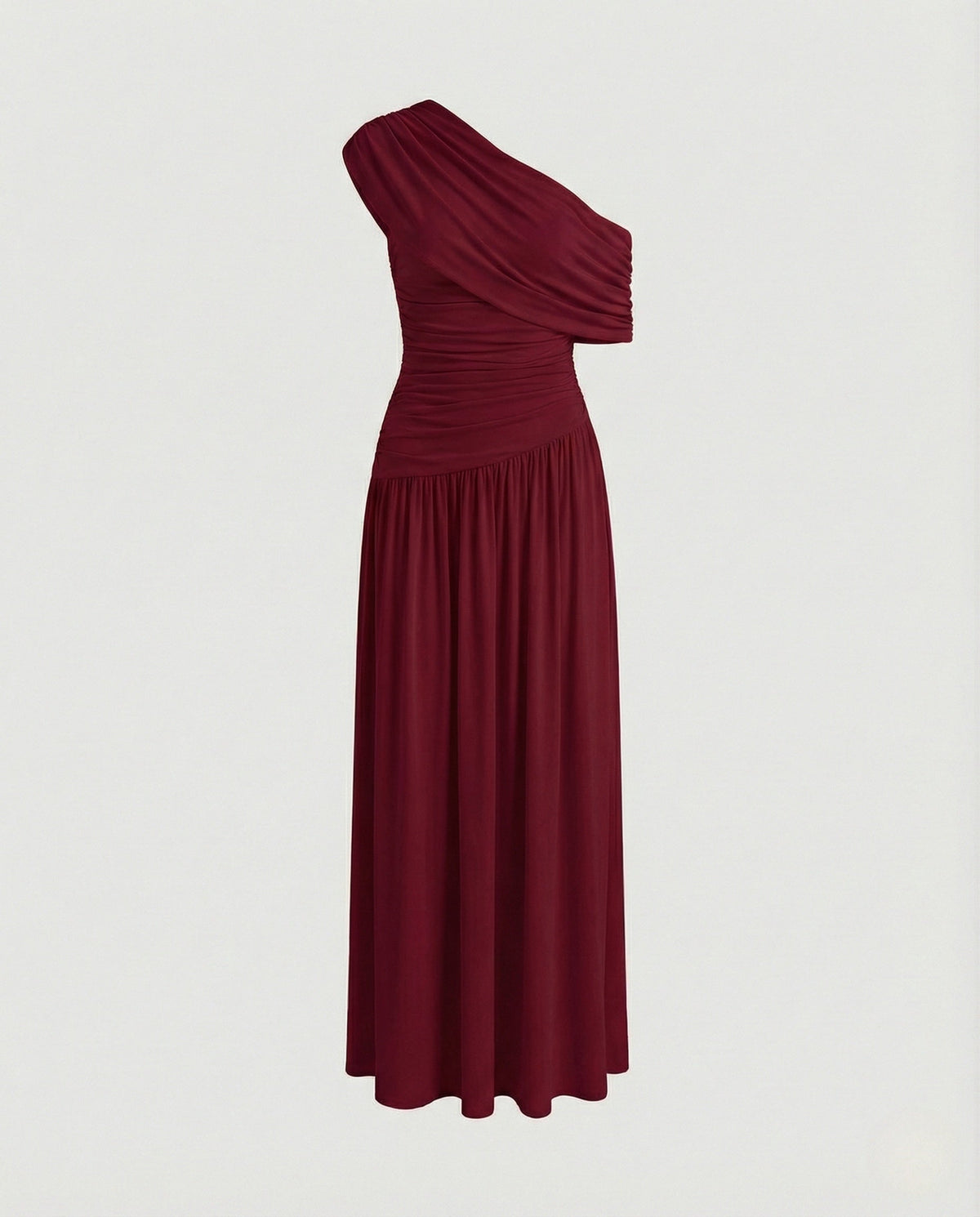 Women's Asymmetric Off-the-Shoulder Maxi Dress
