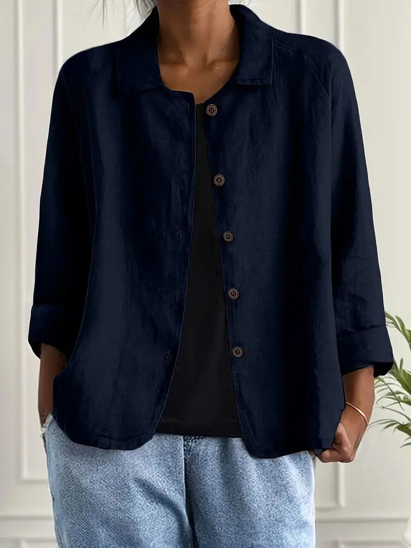 Women's Button-Through Casual Jacket