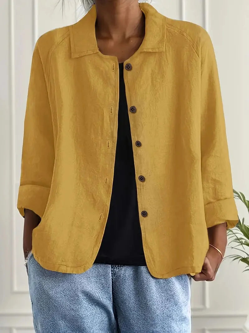 Women's Button-Through Casual Jacket