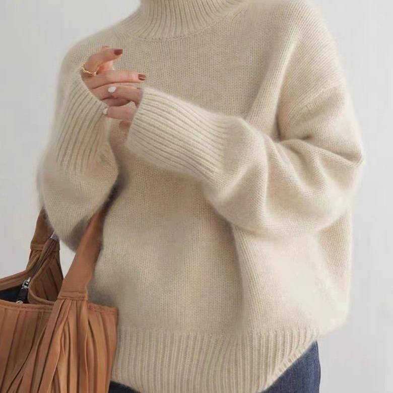 Women's Cashmere Turtleneck Sweater