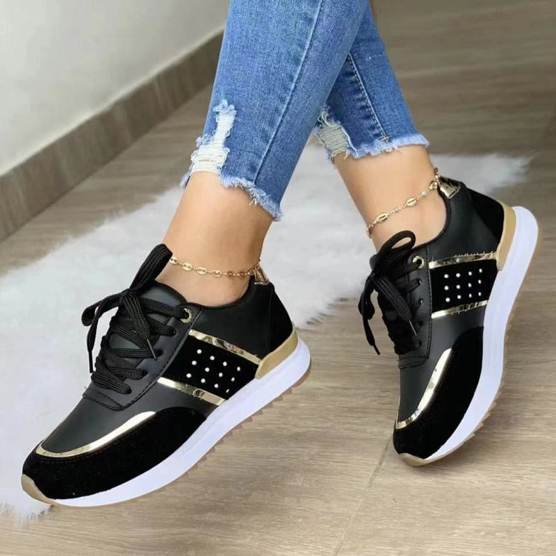 Women's Comfortable Sneakers - Breathable & Elegant