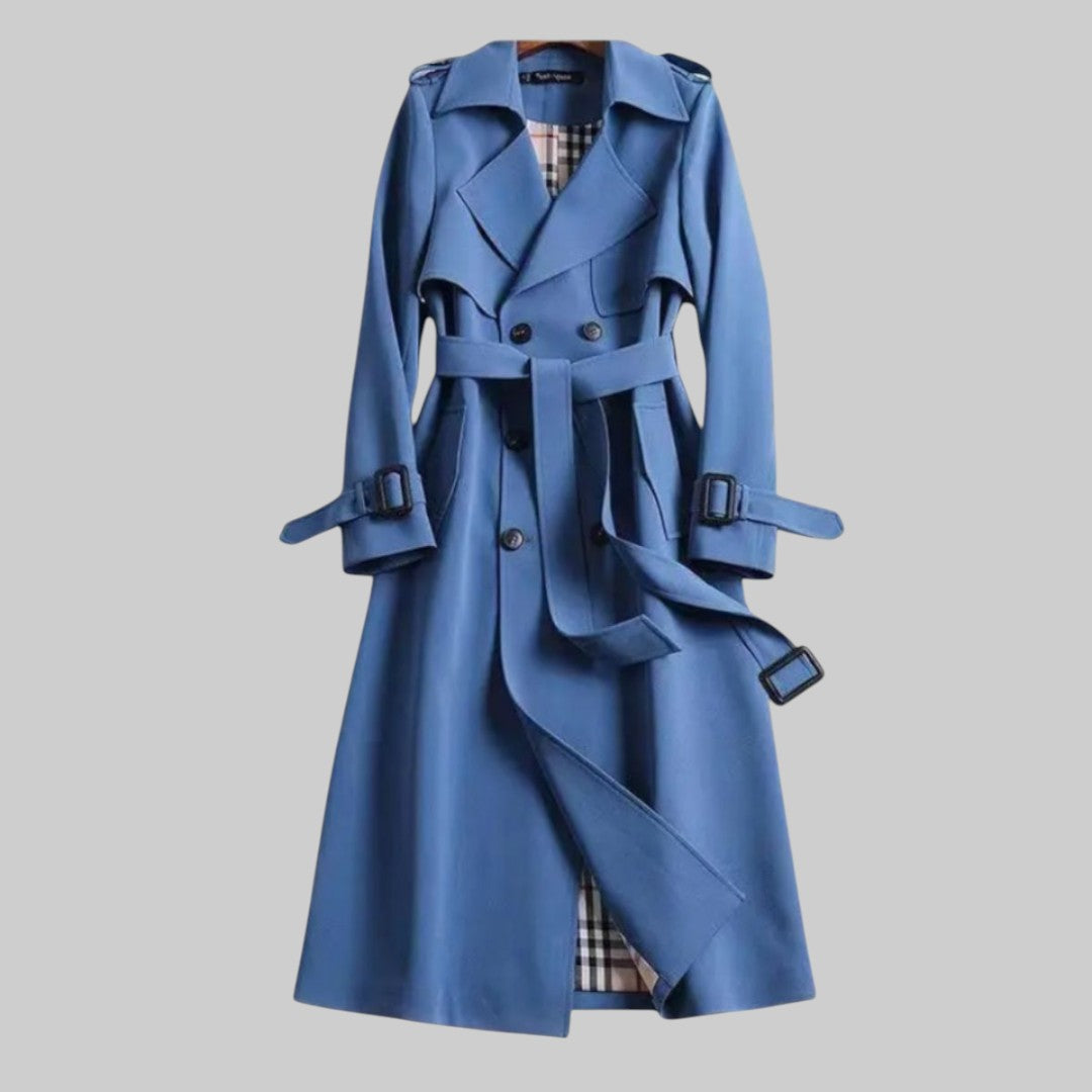 Women's Double-Breasted Trench Coat