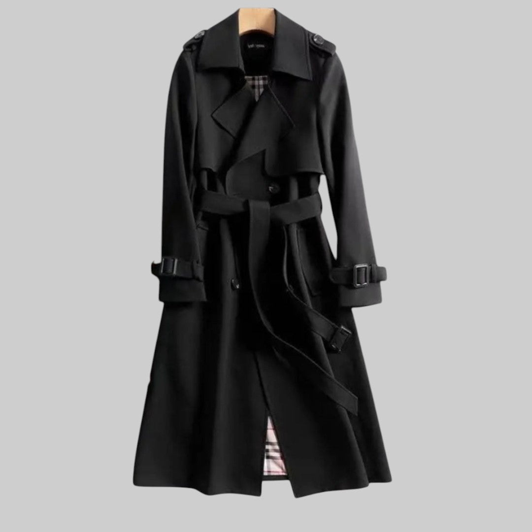 Women's Double-Breasted Trench Coat