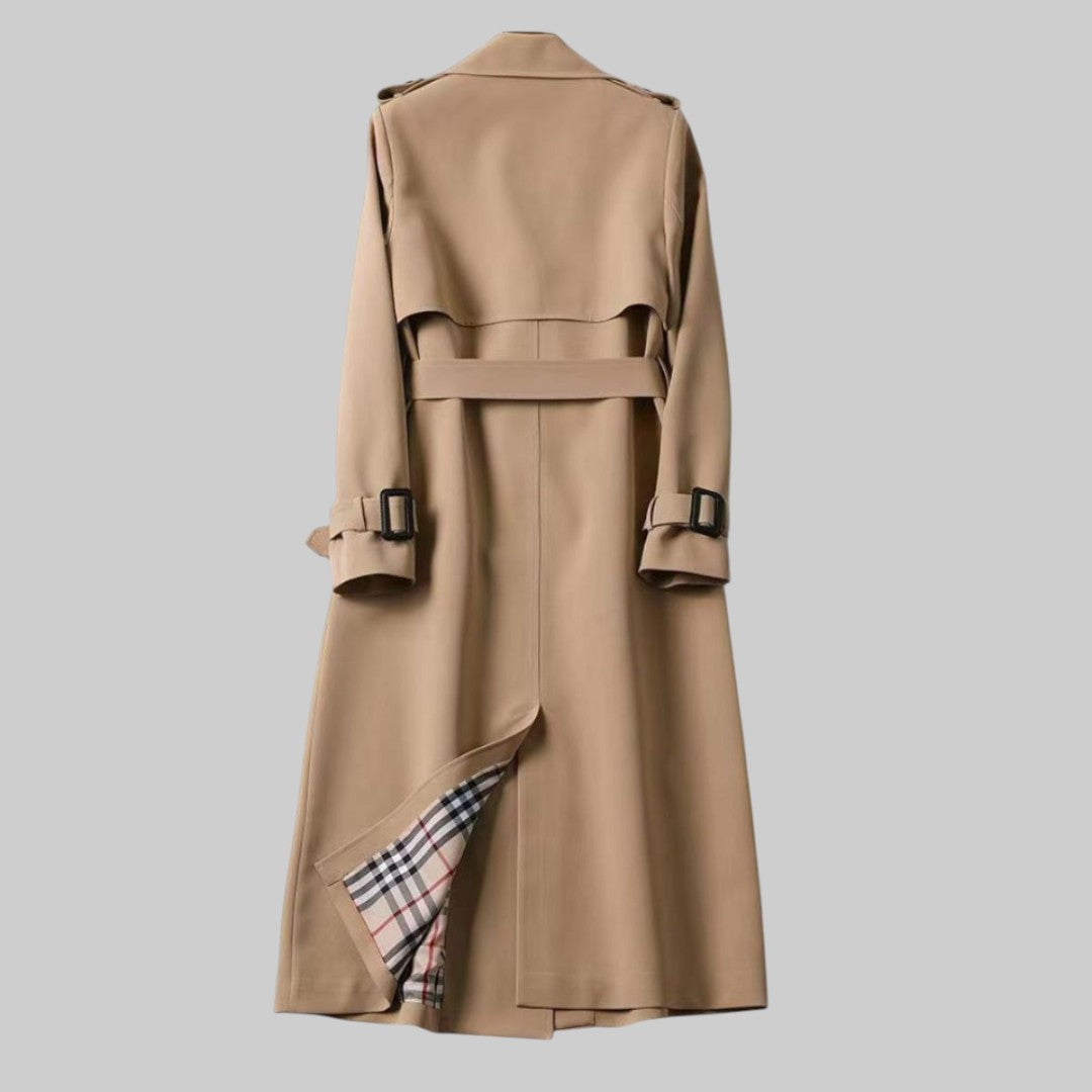 Women's Double-Breasted Trench Coat