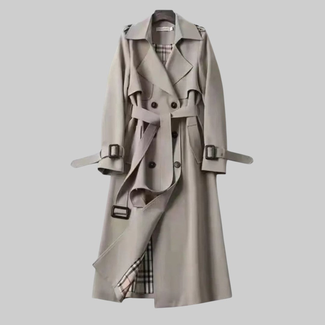 Women's Double-Breasted Trench Coat