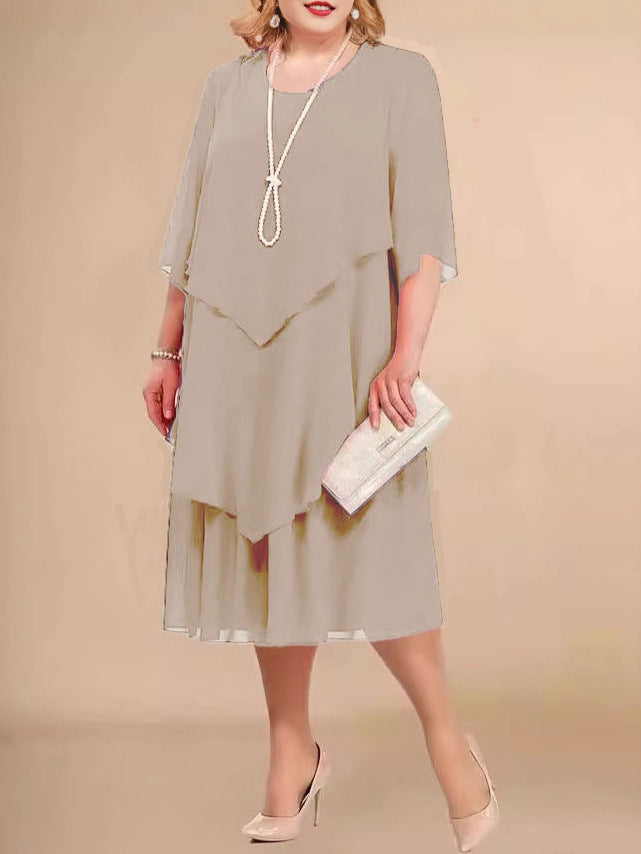 Women's Elegant Chiffon Dress